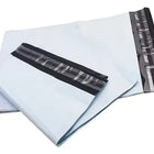 Pack 100 Bolsas Courier Embalaje Blanca Autoadhesivo 25x35cm Color Blanco