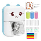 Mini Impresora Térmica Gatita Bluetooth 200 Dpi 13 Rollos