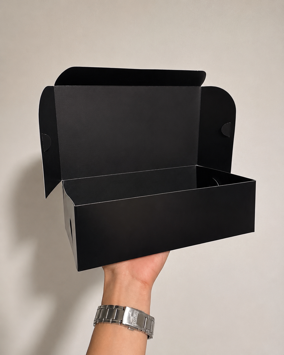 Cajas negras 22x13x7 cm