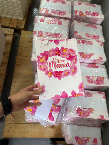 🌸 Bolsa Día de la Madre – Pack 100 unidades