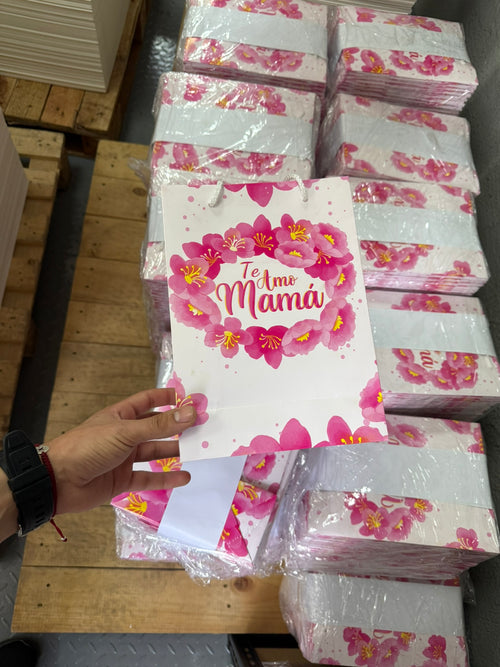 🌸 Bolsa Día de la Madre – Pack 100 unidades