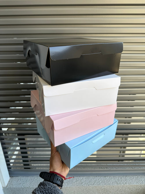 Cajas 24x24x10cm UNICOLOR
