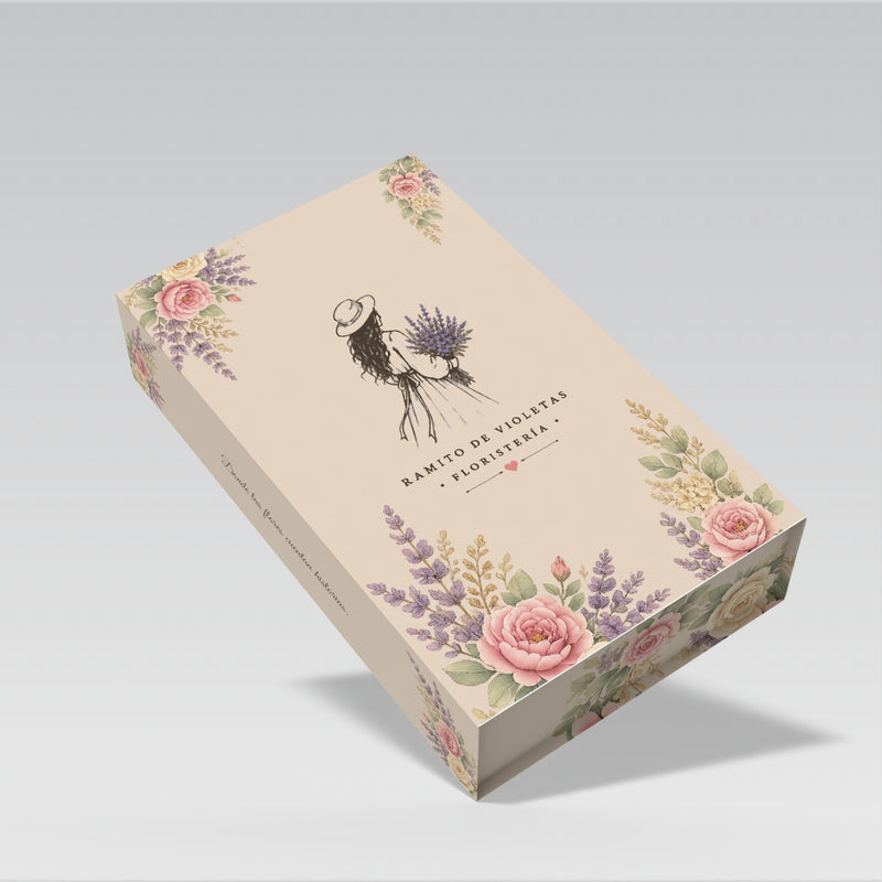 Diseño grafico de caja