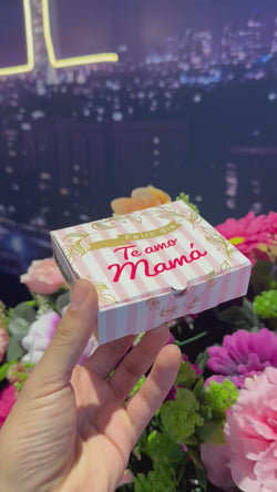 25 cajas “Te Amo Mamá” 11x10x3 cm